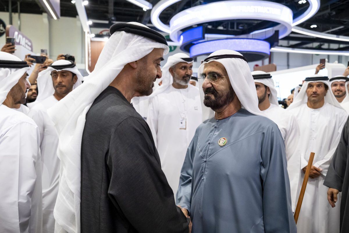 Presidente dos Emirados Árabes Unidos visita a quinta edição do Make it in the Emirates 2026
