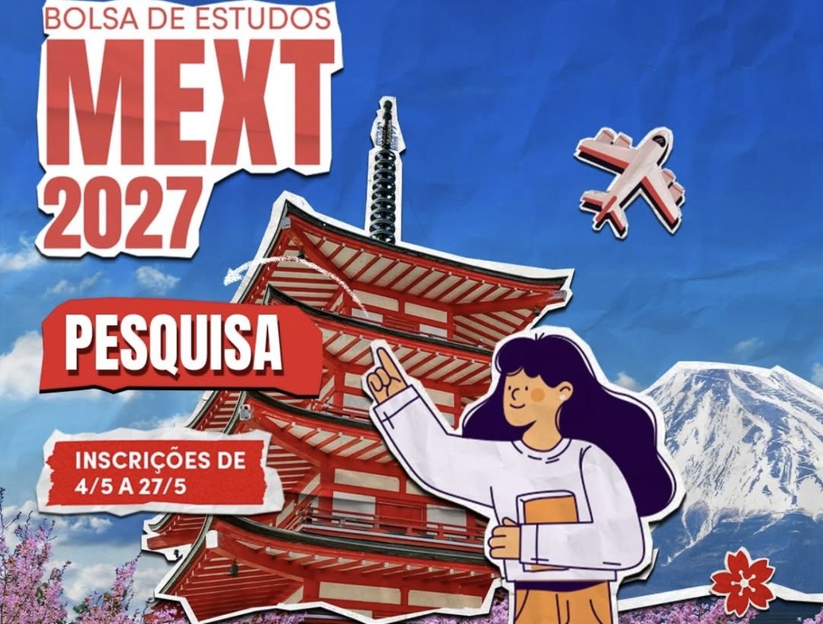 Inscrições abertas para a Bolsa MEXT de Pesquisa no Japão