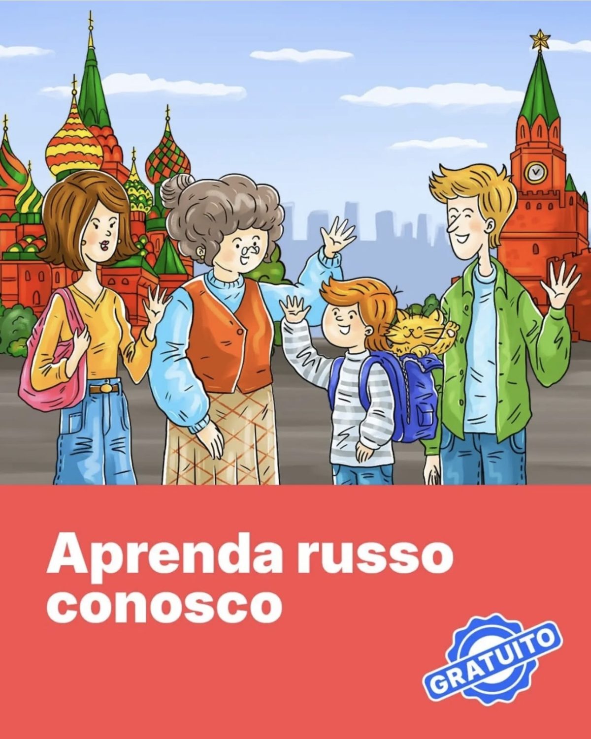 Plataforma “Janela para a Rússia” lança curso gratuito de russo para iniciantes