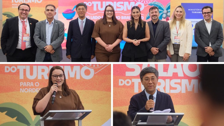 Relação entre os países permite diversos avanços, inclusive no turismo, diz embaixador do Brasil na China durante participação no Salão do Turismo