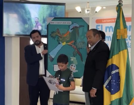 Primavera Salvadorenha em Brasília: Embaixada celebra o Mês da Árvore Nacional com imersão cultural na Escola das Nações