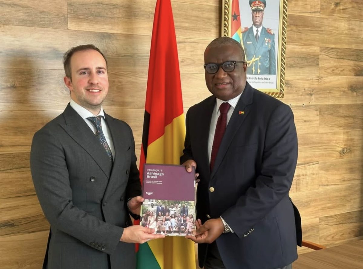 Embaixada da Guiné-Bissau fortalece parceria com a Ashinaga Brasil para ampliar oportunidades de bolsas de estudo