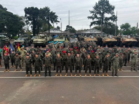 Exercício Felino 2026 realiza treinamento de Operações de Paz com 7 nações