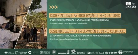 Inscrições abertas para o seminário internacional de valorização do patrimônio cultural