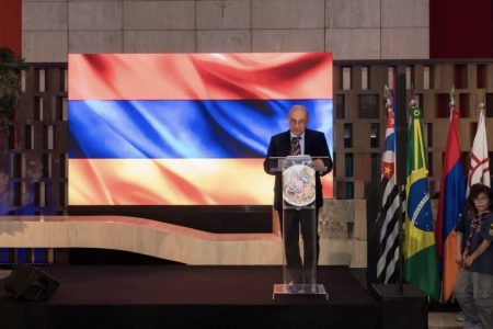 Armênia celebra 35 anos de independência em cerimônia solene em São Paulo