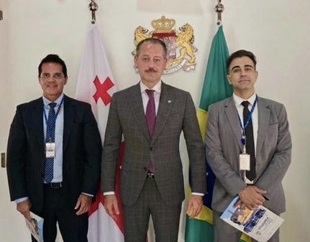 Brasil e Geórgia avançam em diálogo para ampliar cooperação entre Tribunais de Contas