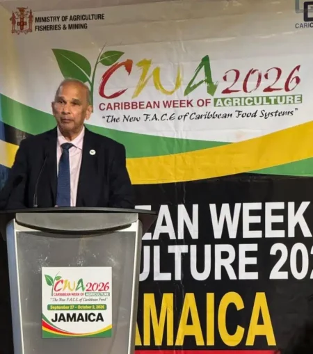 Na Semana da Agricultura do Caribe, na Jamaica, o Diretor Geral do IICA renova o compromisso com o desenvolvimento regional e apela ao aprofundamento de parcerias para fortalecer sistemas agroalimentares
