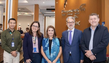 Embaixador de Luxemburgo visita o Senac Paraná e discute possibilidades de cooperação institucional